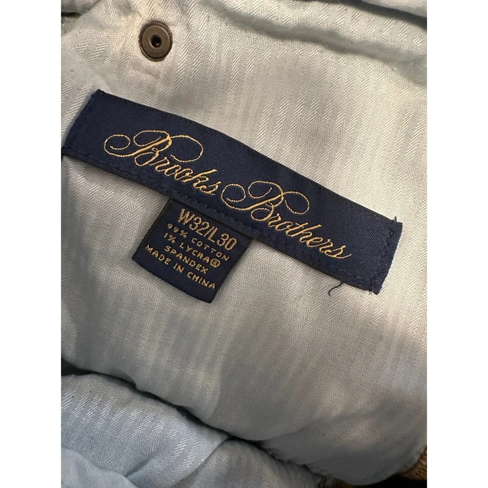 Brooks Brothers Mens Slim Fit Medium Wash Denim Jeans Blue 32 x‎ 30 Stretch